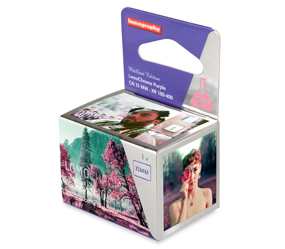 Фотопленка Lomography LomoChrome Purple Pétillant 135, ISO 100-400