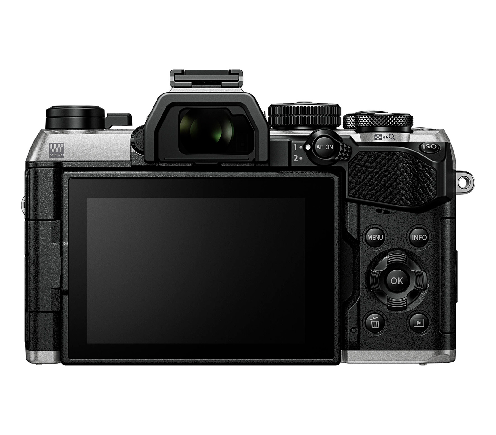 Беззеркальный фотоаппарат OM System OM-5 Mark II Body серебристый