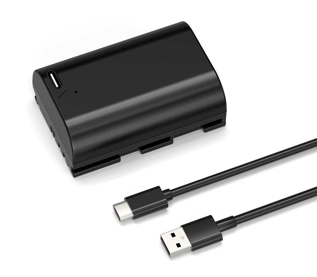 Аккумулятор Kingma LP-E6NH с портом зарядки USB-C, 2600 мАч