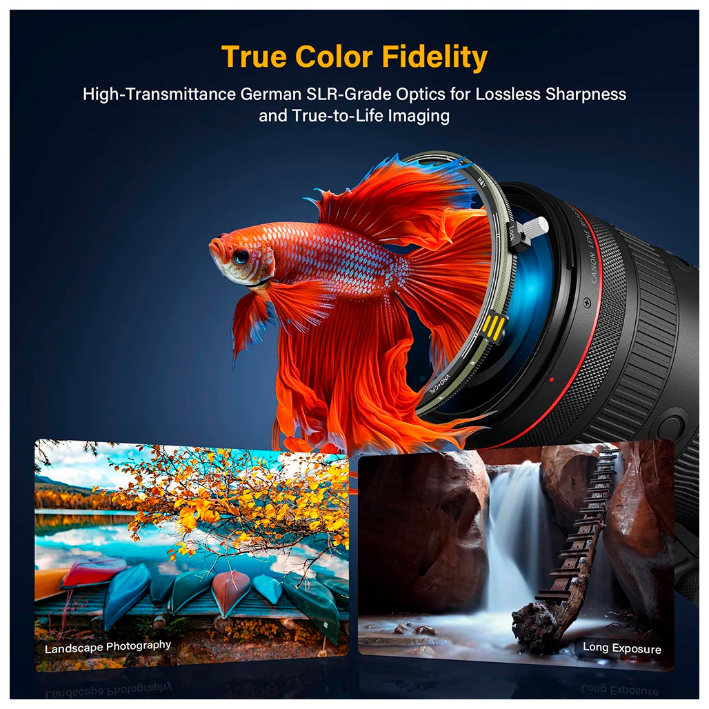 Светофильтр H&Y Nova series ND3-32+CPL 77 мм