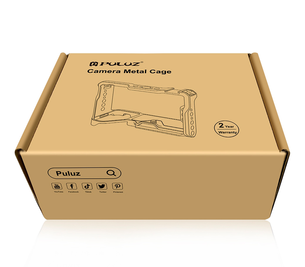 Клетка Puluz PU3112B Wood Handle Camera Cage для Nikon Z fc, черная