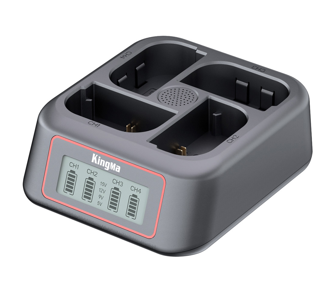 Зарядное устройство Kingma BM069-LPE6 для 4х Canon LP-E6