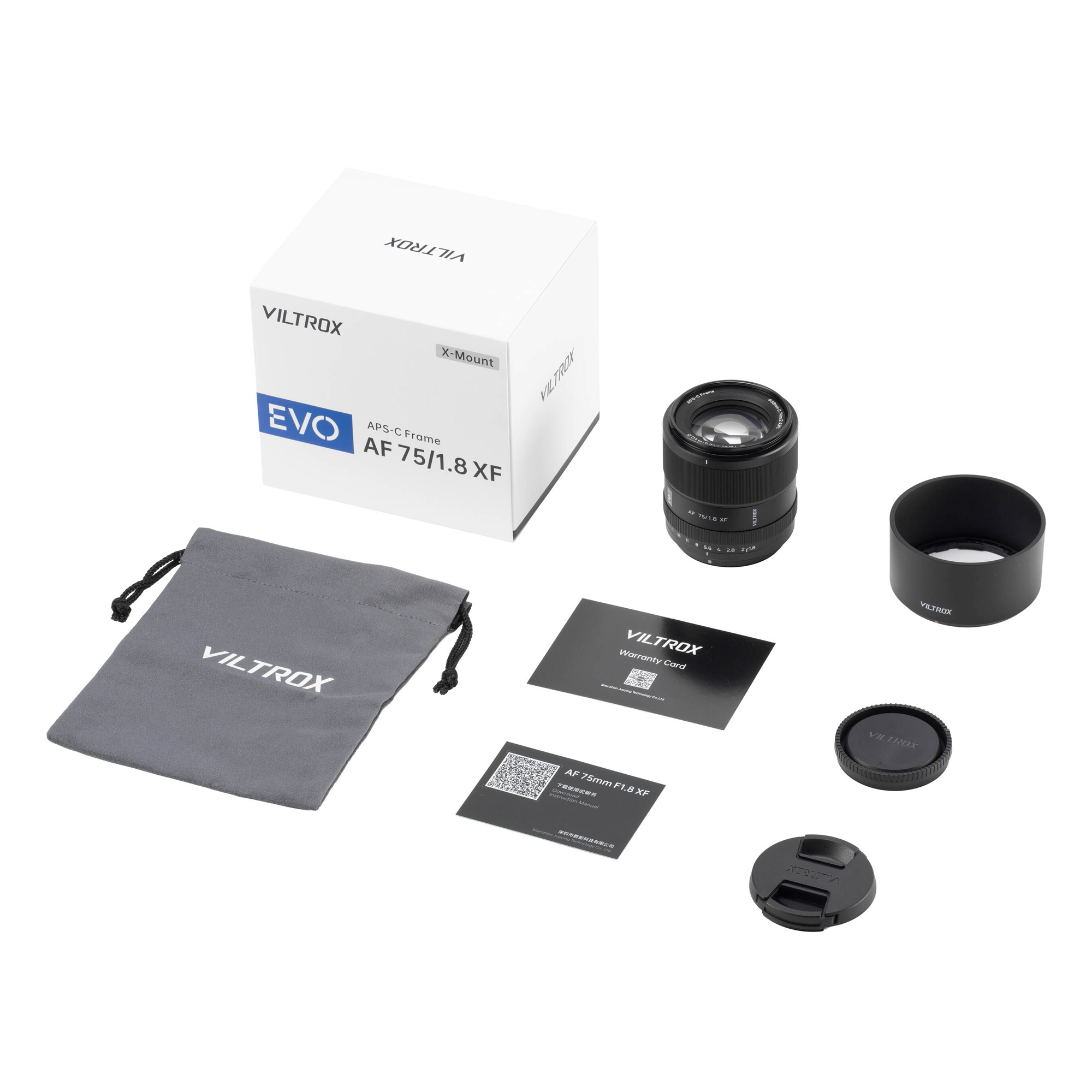 Объектив Viltrox AF 75mm f/1.8 Evo X-mount