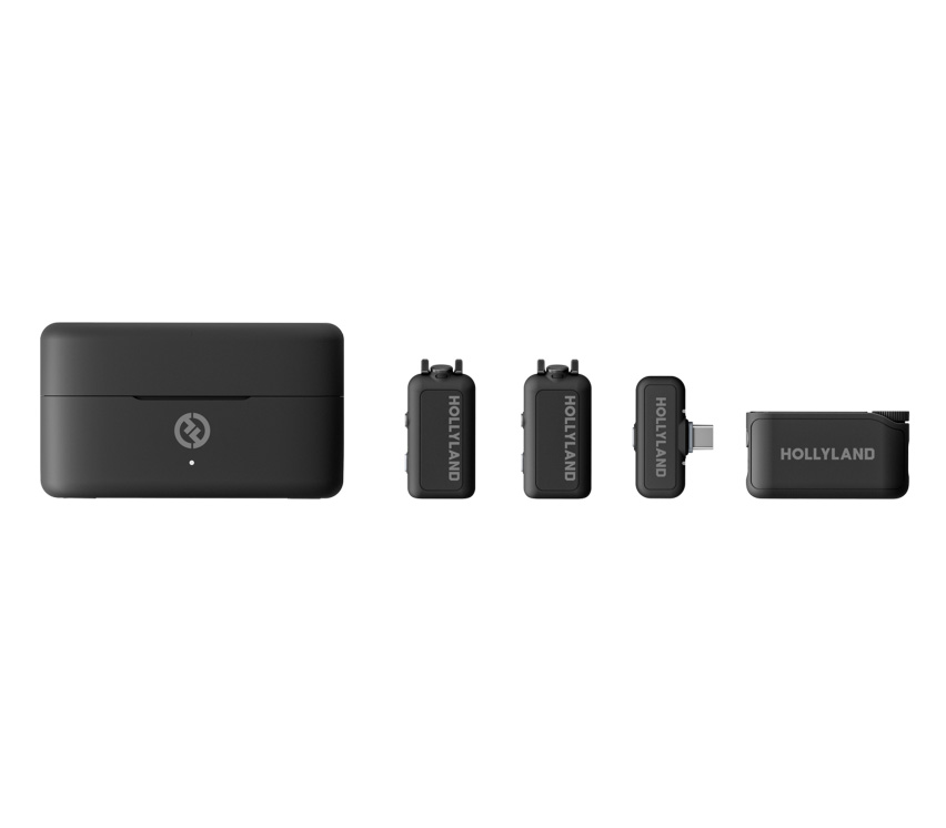 Беспроводная система Hollyland LARK MAX 2 Combo, 2 TX + 2 RX