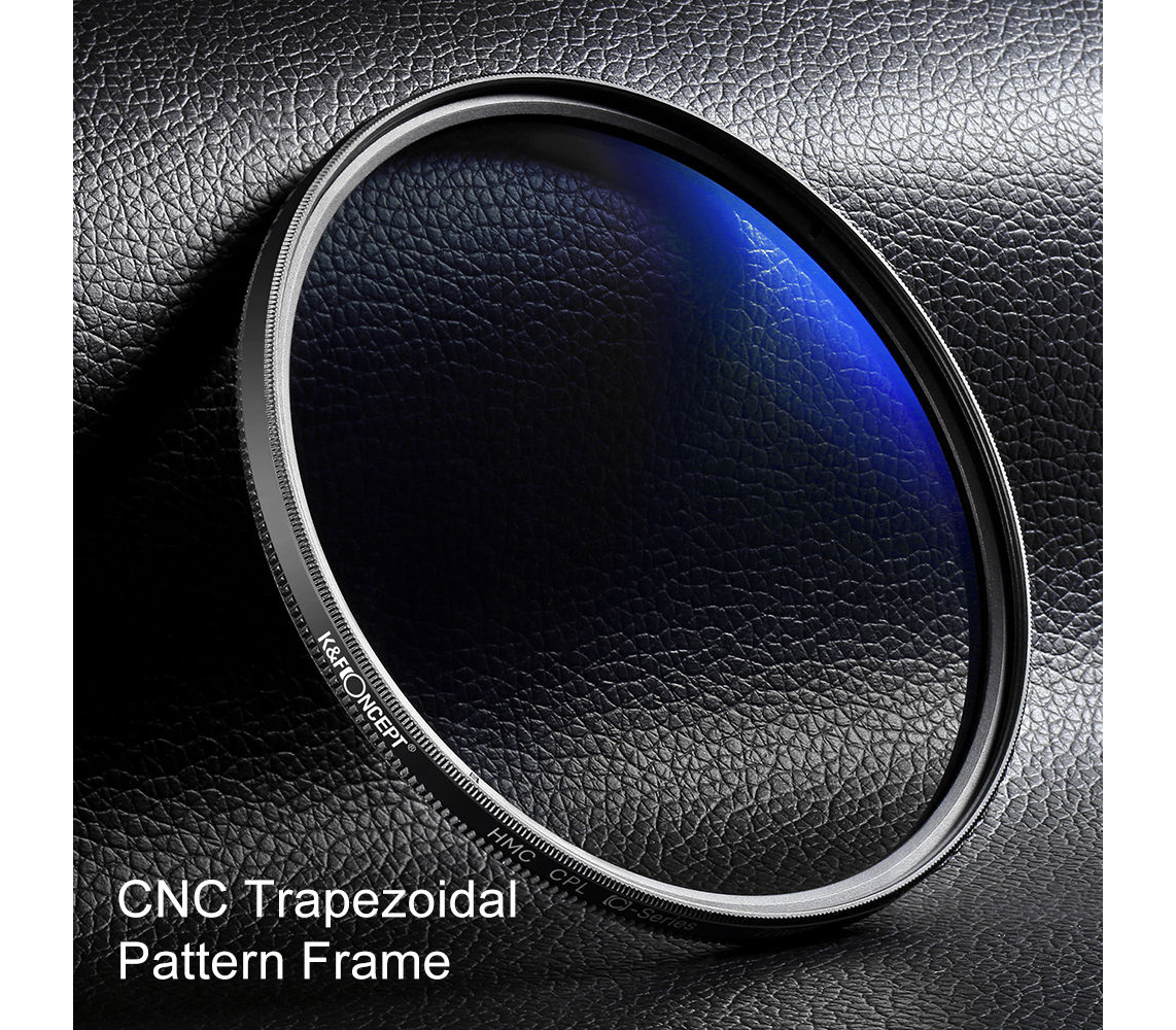 Светофильтр K&F Concept KU12 Classic Series HMC CPL, Blue Coated, 67 мм