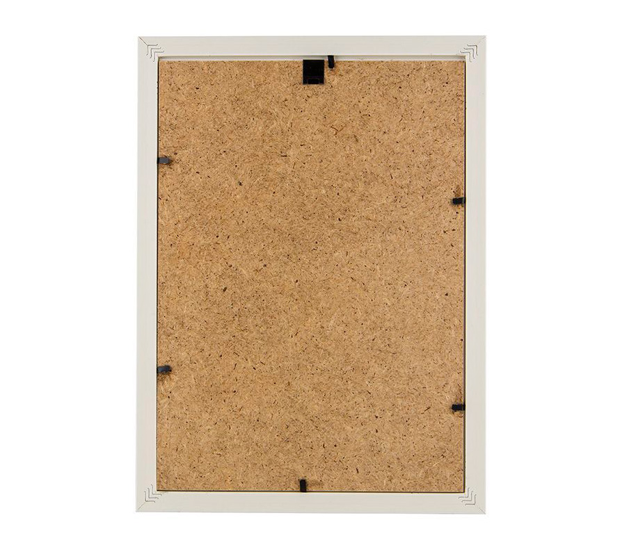 Фоторамка Мирам A4, 21х29.7 см, белая (640261-A4)