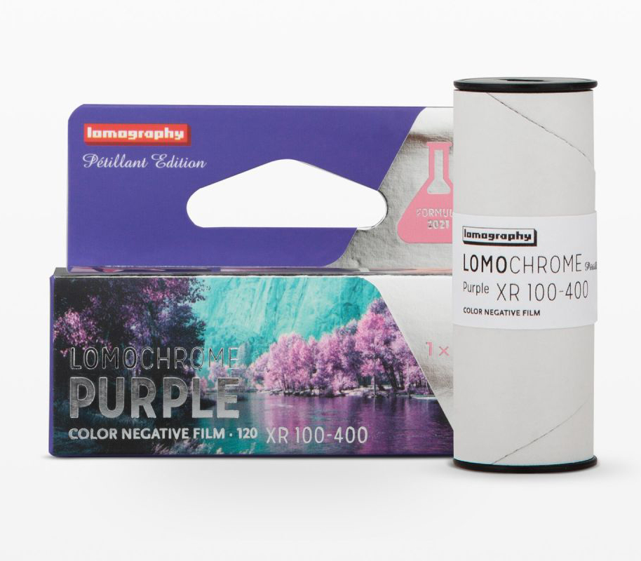 Фотопленка Lomography LomoChrome Purple Petillant Edition 120, ISO 100-400