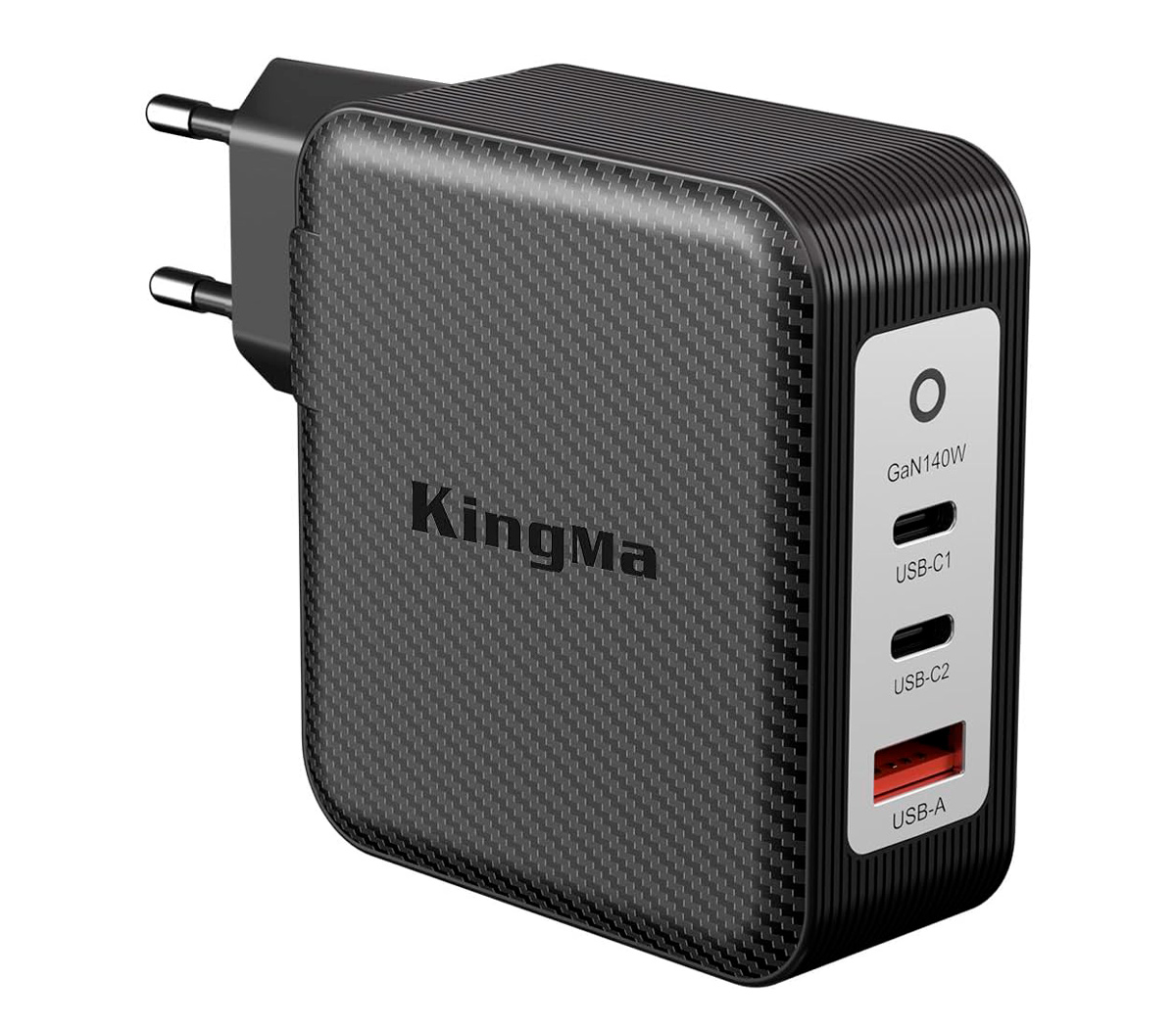 Зарядное устройство Kingma 140W GaN USB Charger, 140 Вт, 2х USB-C + USB-A