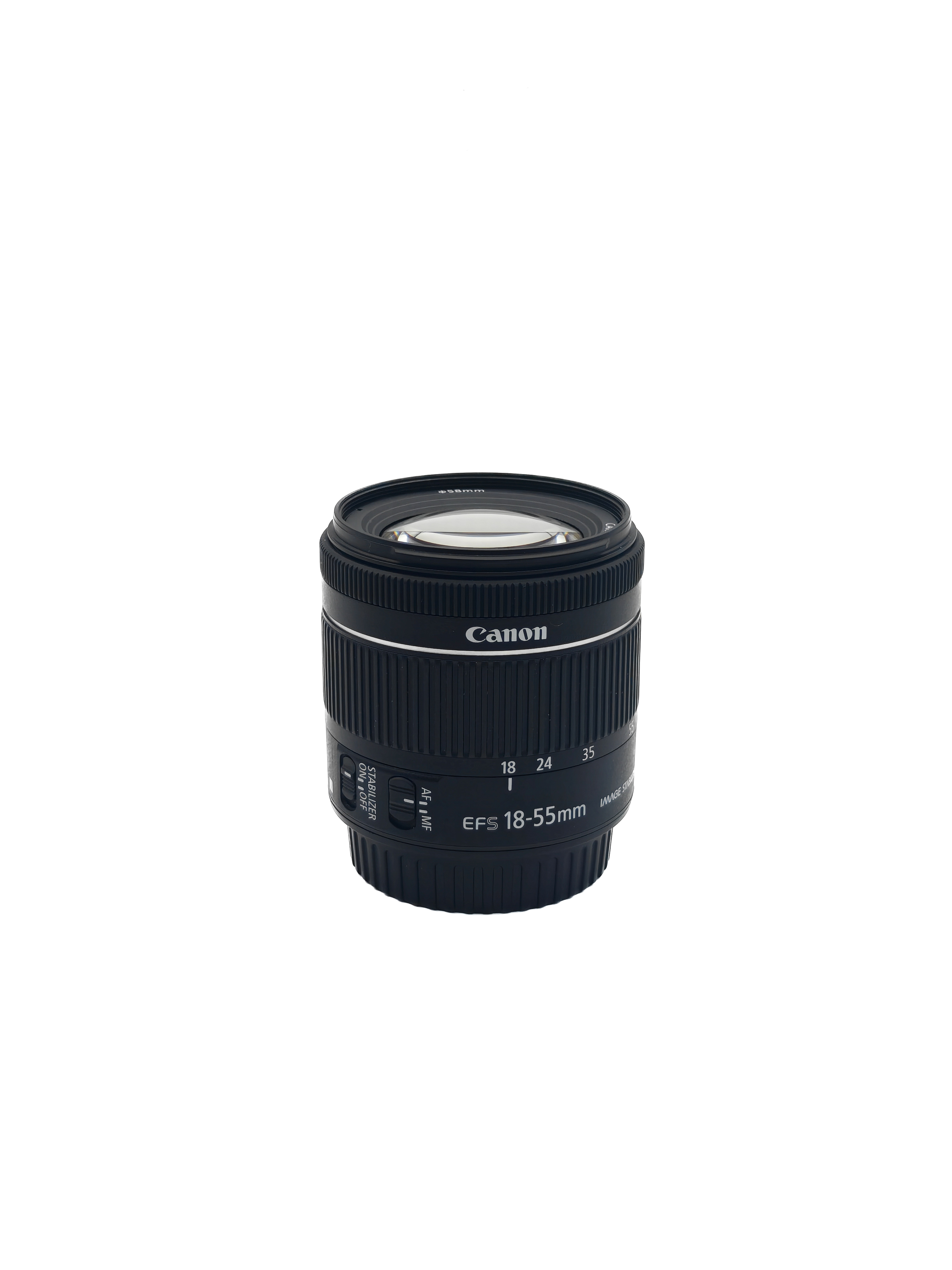 Объектив Canon EF-S 18-55mm f/4-5.6 IS STM (состояние 5) (б/у)