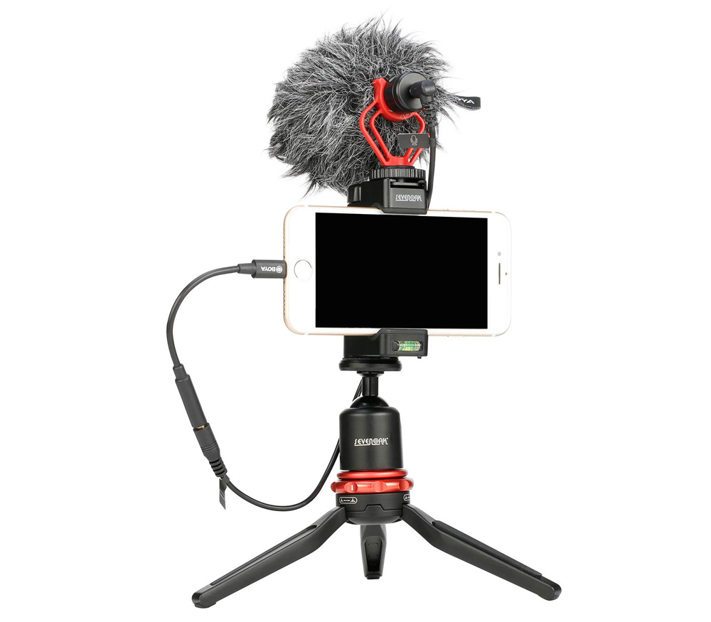 Адаптер Boya BY-K3 с 3.5 мм TRRS на Lightning (MFi) (уцененный)