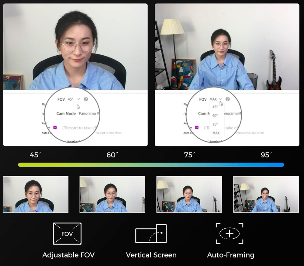 Веб-камера Nearity NearStream V08AF, 4K 30p, AI кадрирование и шумоподавление