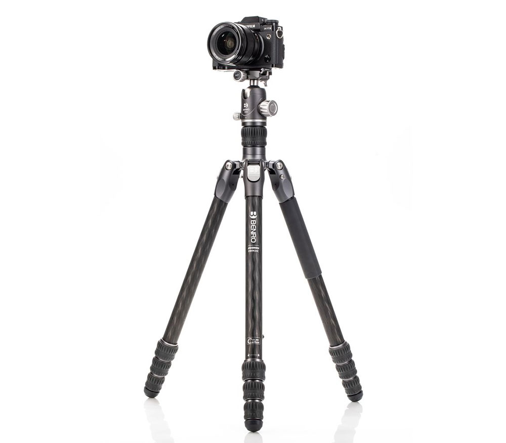 Штатив Benro Rhino FRHN24C с головой VX25, цанговые замки, карбон