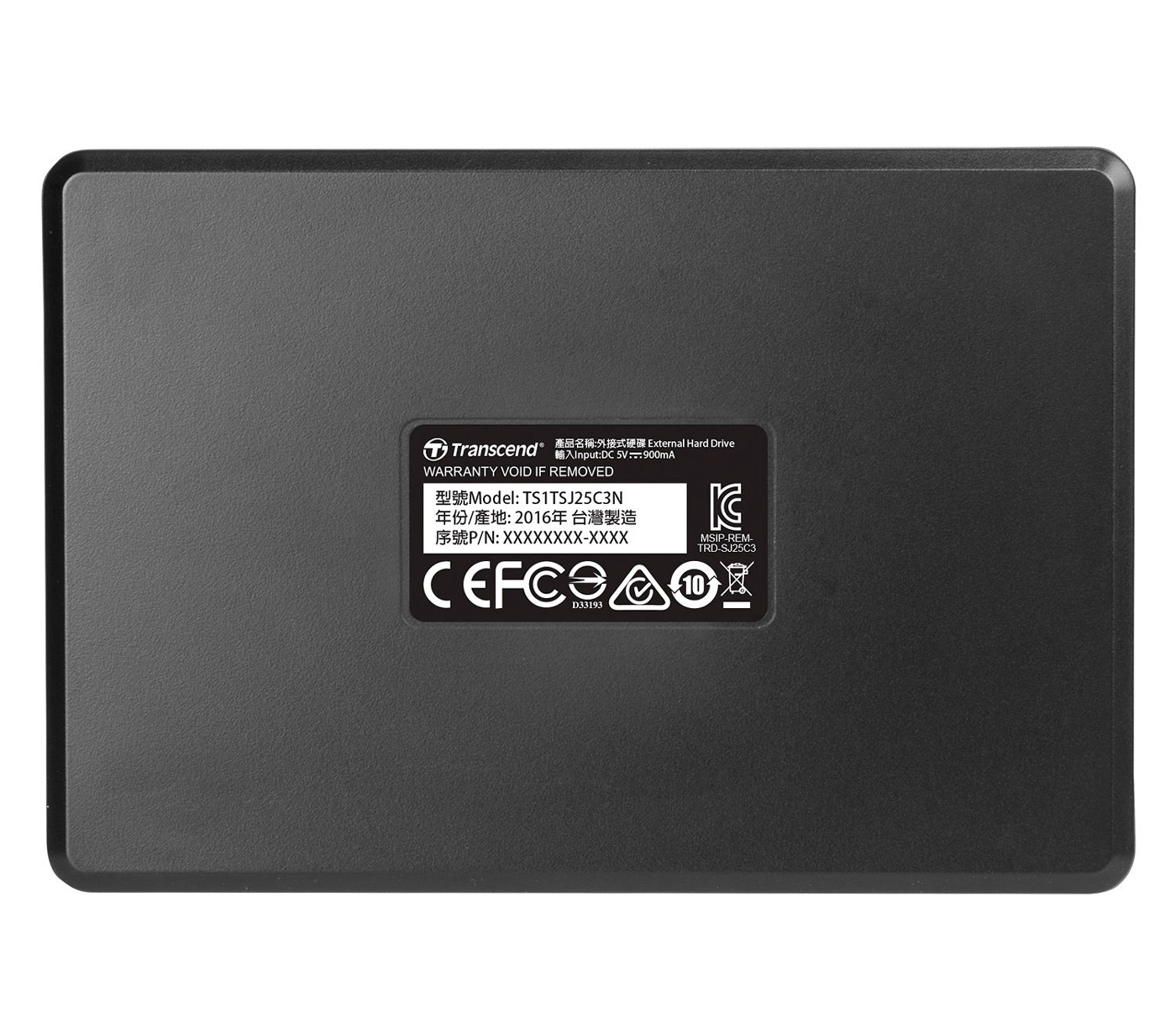 Внешний HDD диск Transcend 1TB StoreJet 25C3N, USB 3.1 Micro B