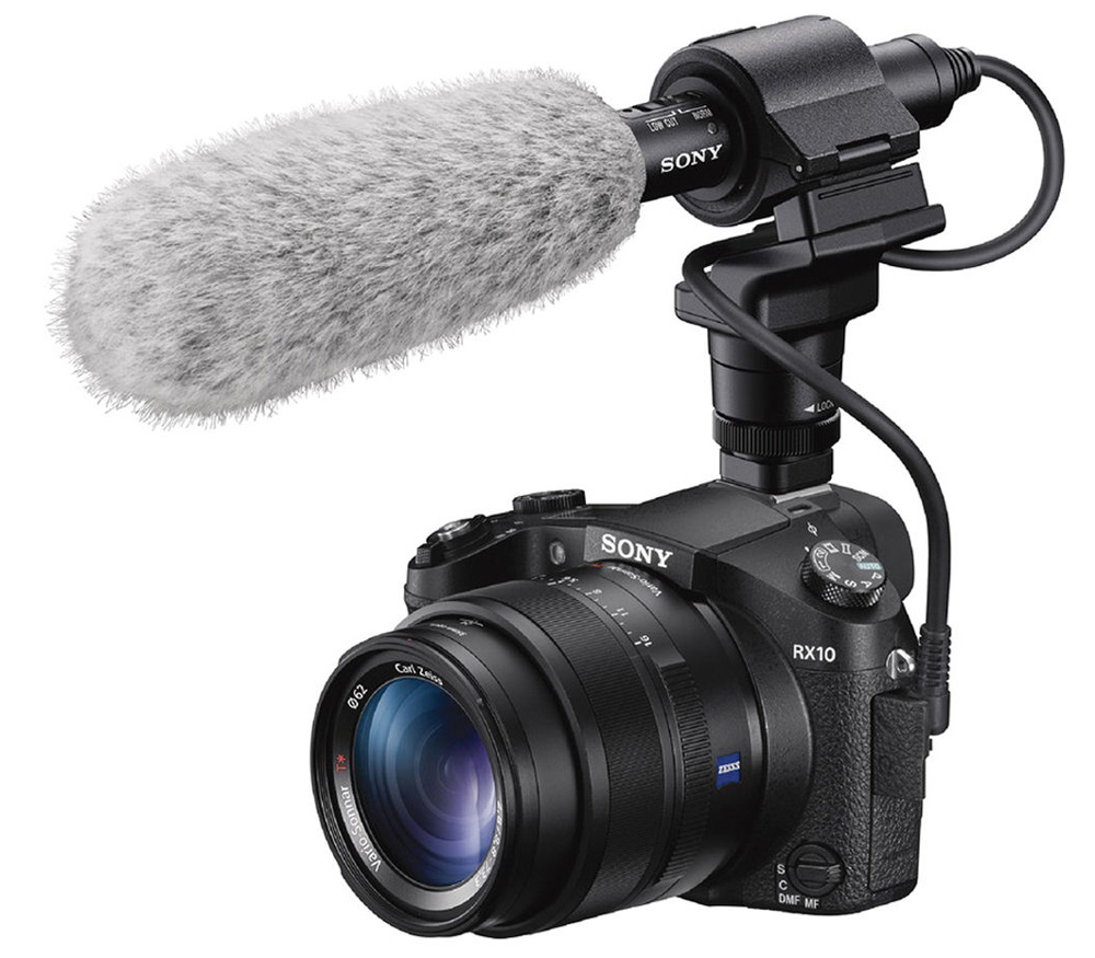 Микрофон Sony ECM-CG60, моно, направленный, 3.5 мм