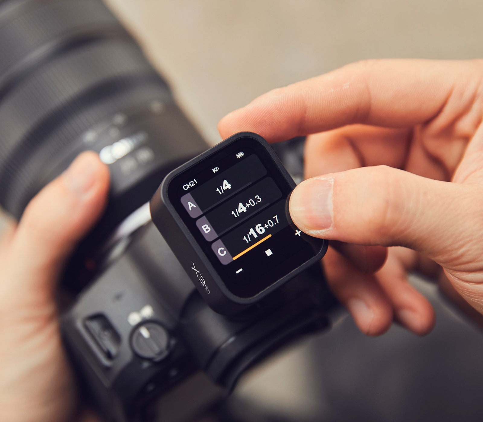 Радиосинхронизатор Godox X3-N TTL для Nikon