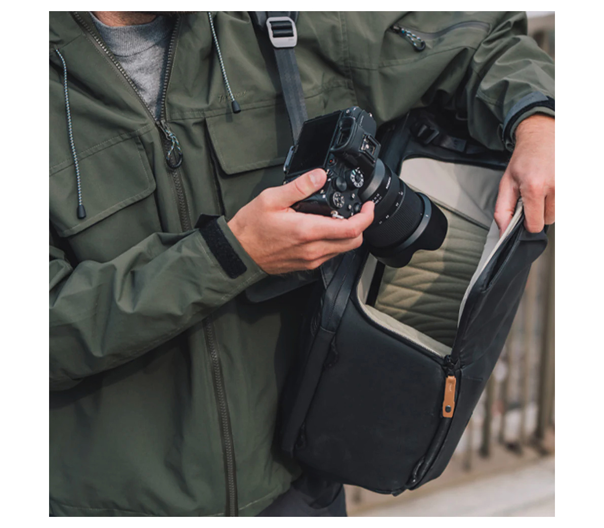 Рюкзак PGYTECH OneGo 2 Backpack 20L, цвет: Pine Green