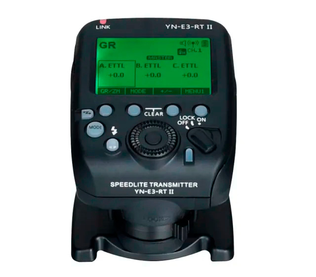 Радиосинхронизатор Yongnuo YN-E3-RT II для Canon