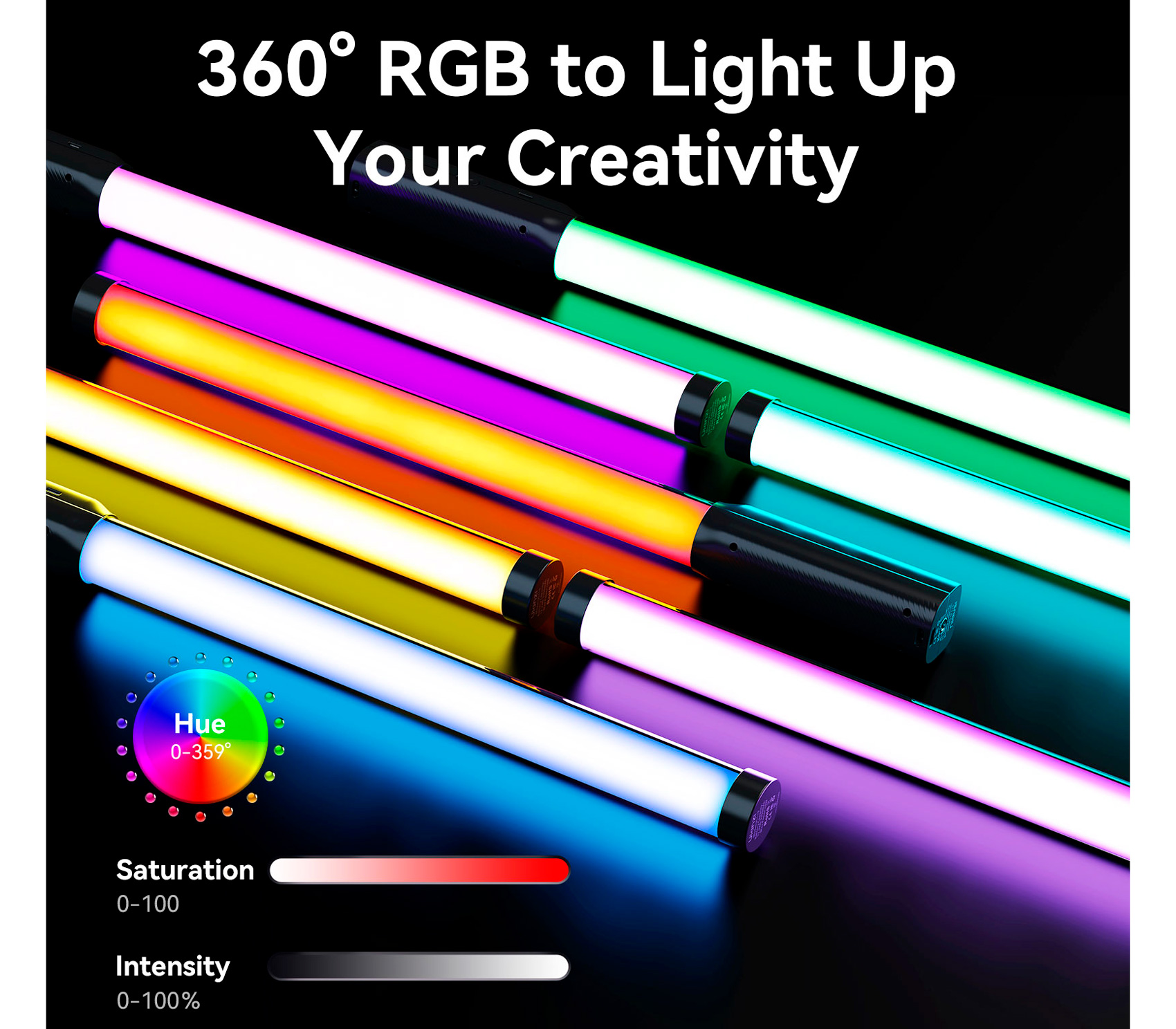 Осветитель Ulanzi VL119 2, RGB, 2500-9000К, 10 Вт