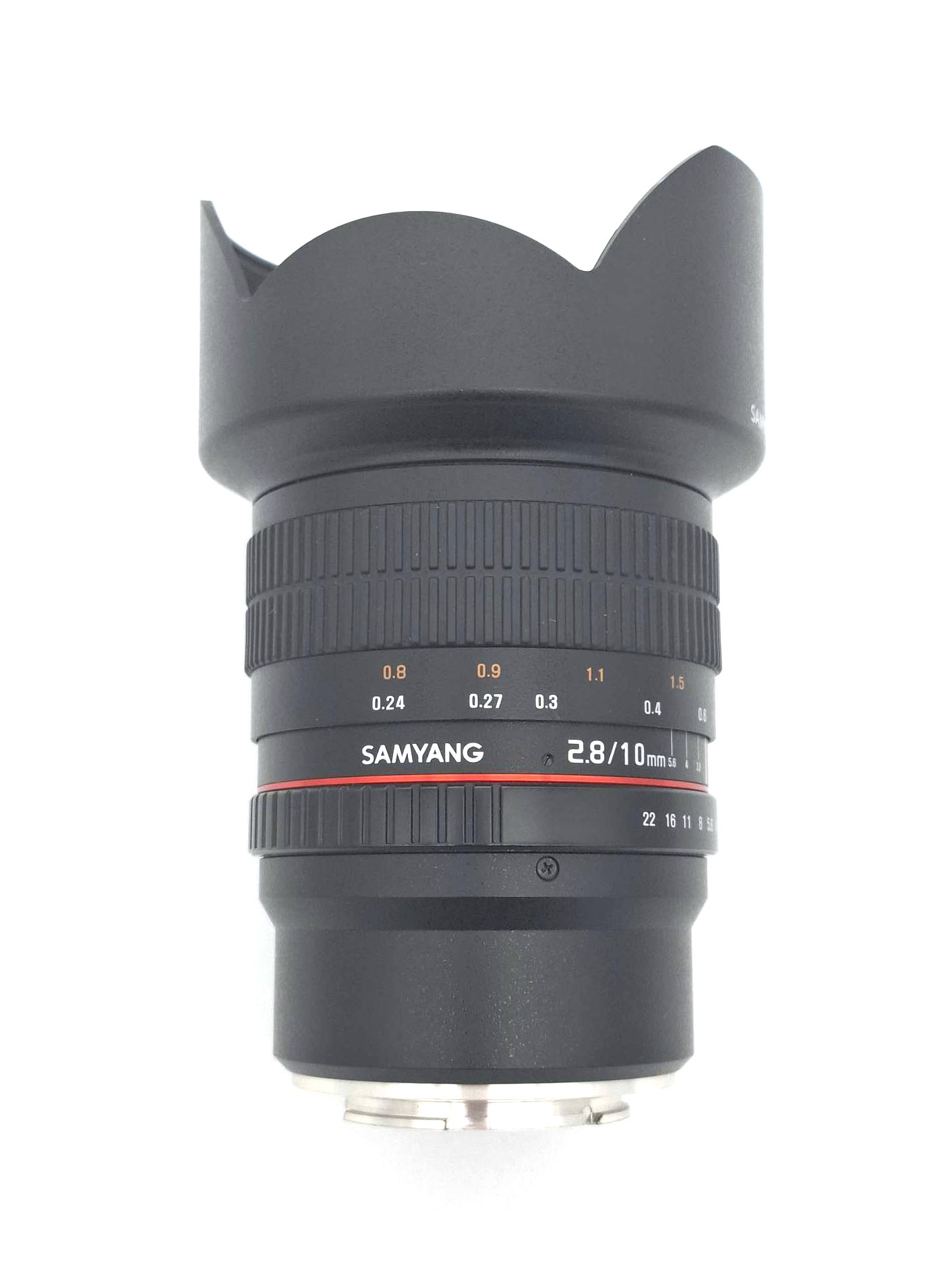 Объектив Samyang MF 10mm f/2.8 NCS Fujifilm X (состояние 4-) (б/у)