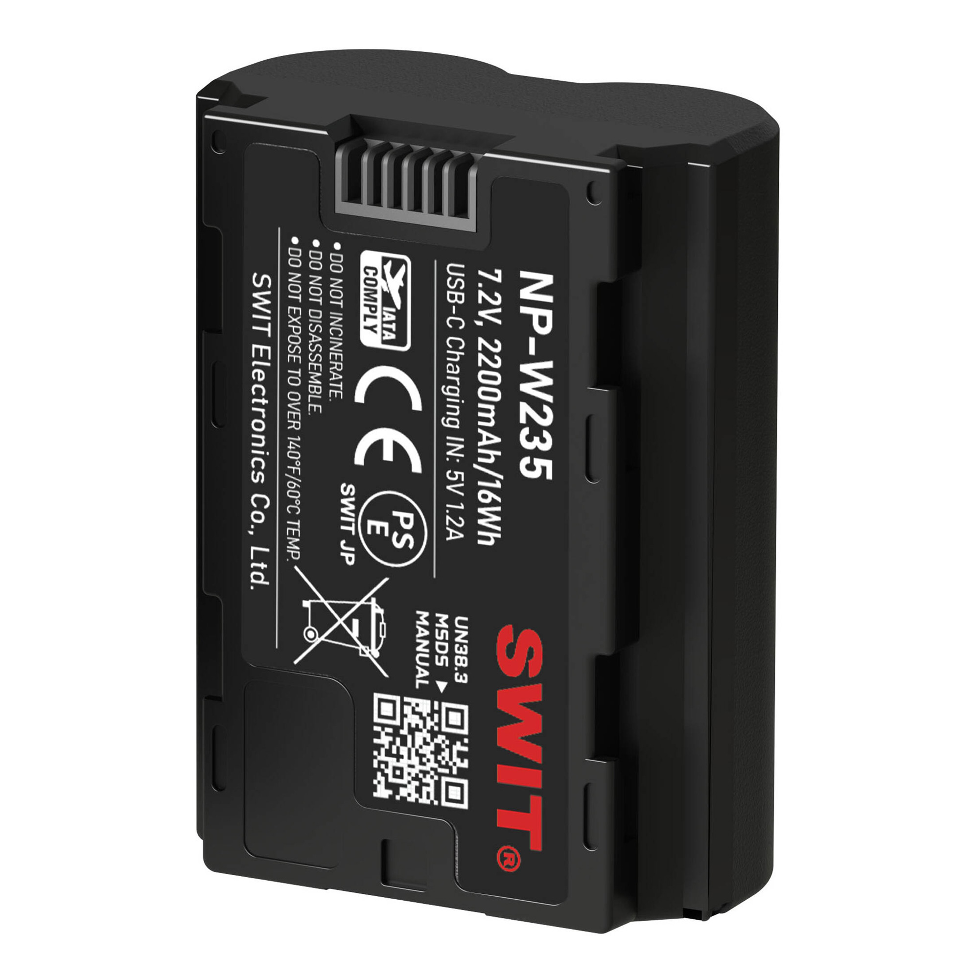 Аккумулятор SWIT NP-W235, USB-C, 2200 мАч