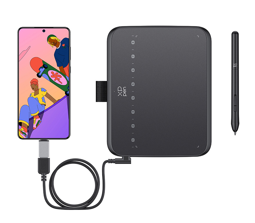 Графический планшет XP-Pen Deco 640 (16 х 9 см)