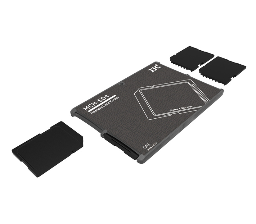 Кейс для карт памяти JJC MCH-SD4GR, 4 SD
