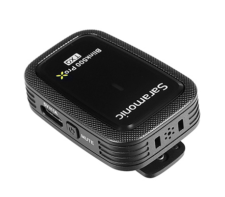Беспроводная система Saramonic Blink500 ProX Q20, TX+TX+RX, 2.4 ГГц, 3.5 мм TRS / TRRS