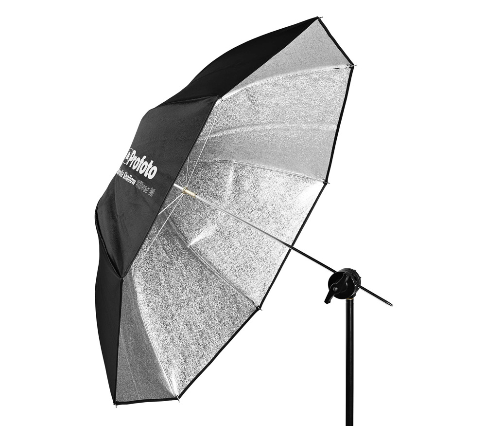 Зонт Profoto Umbrella Shallow M серебристый, 105 см