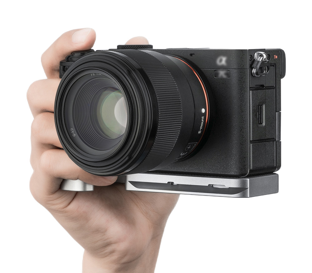 Дополнительный хват JJC HG-A7CII SILVER, для Sony A7C II, A7C R, серебристый