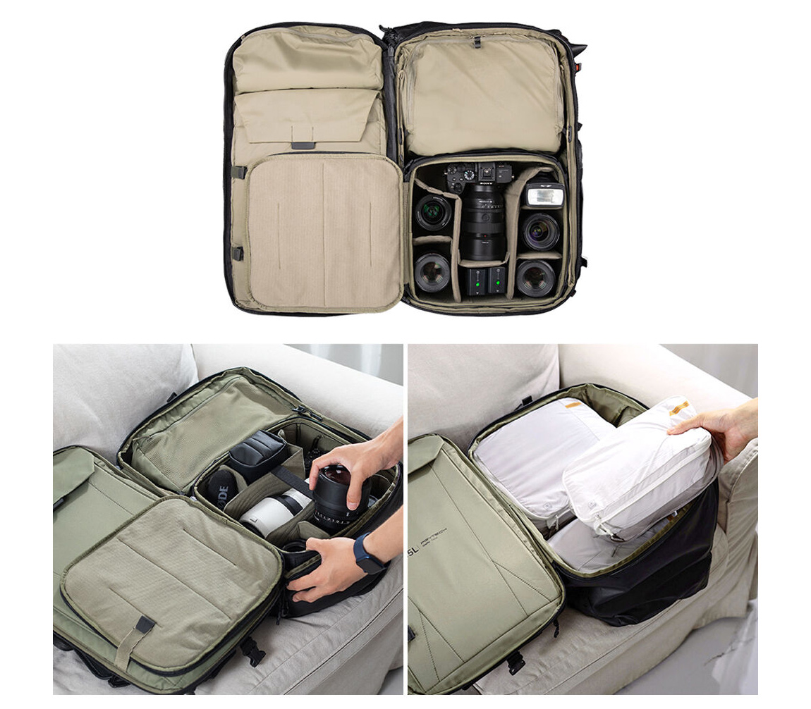 Рюкзак PGYTECH OneMo Travel Backpack 35L, цвет Olive Green