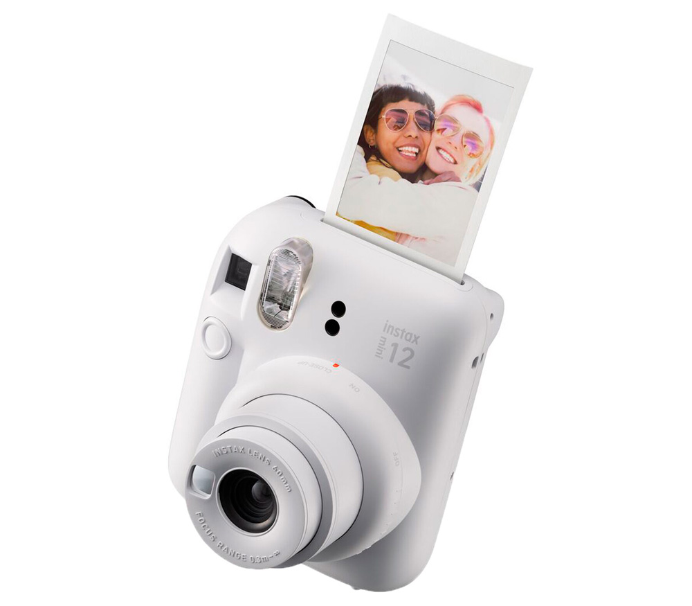 Фотоаппарат моментальной печати Fujifilm Instax MINI 12 Clay White (уцененный)