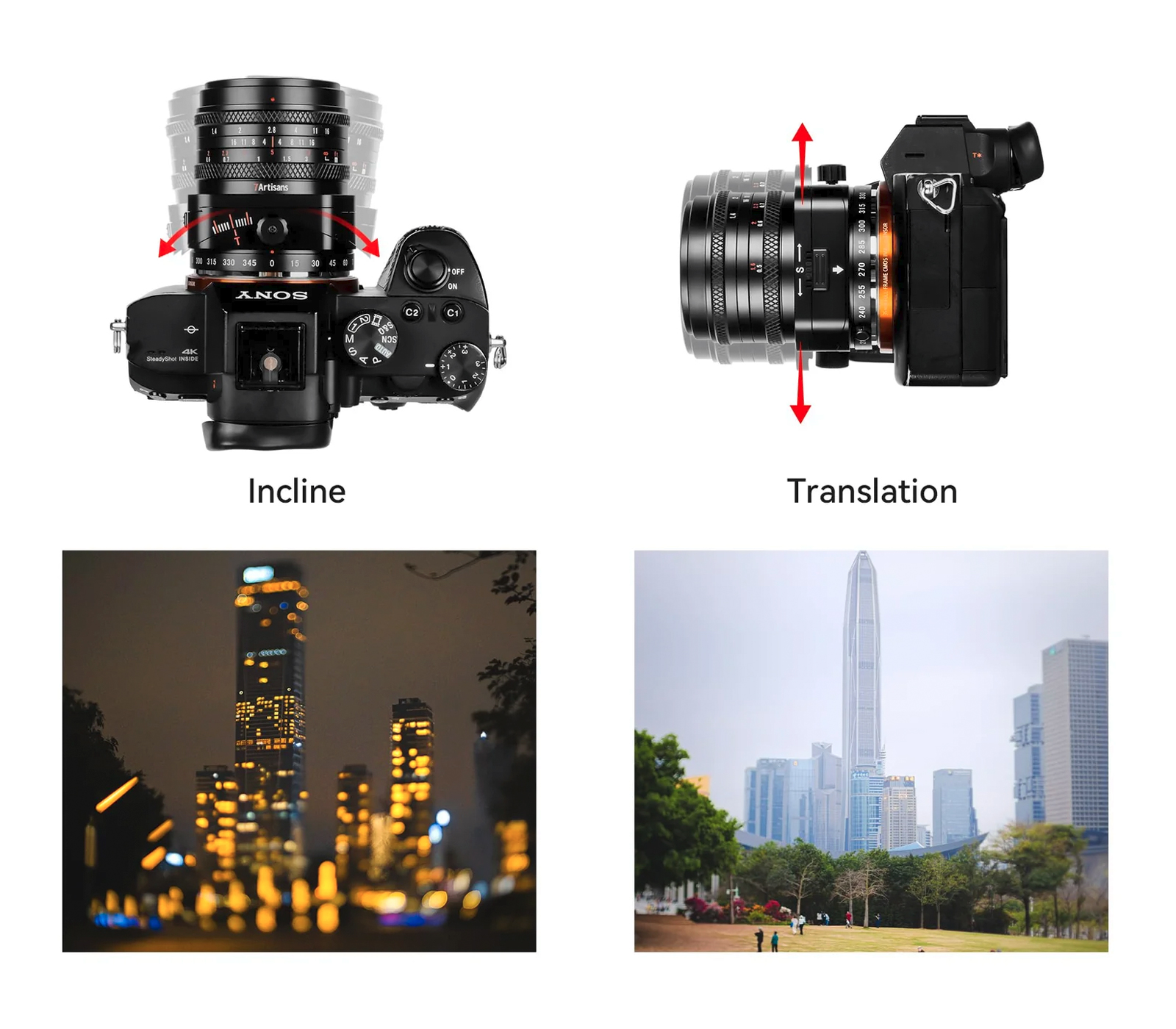 Объектив 7Artisans Tilt-Shift 50mm F1.4 Fujifilm X