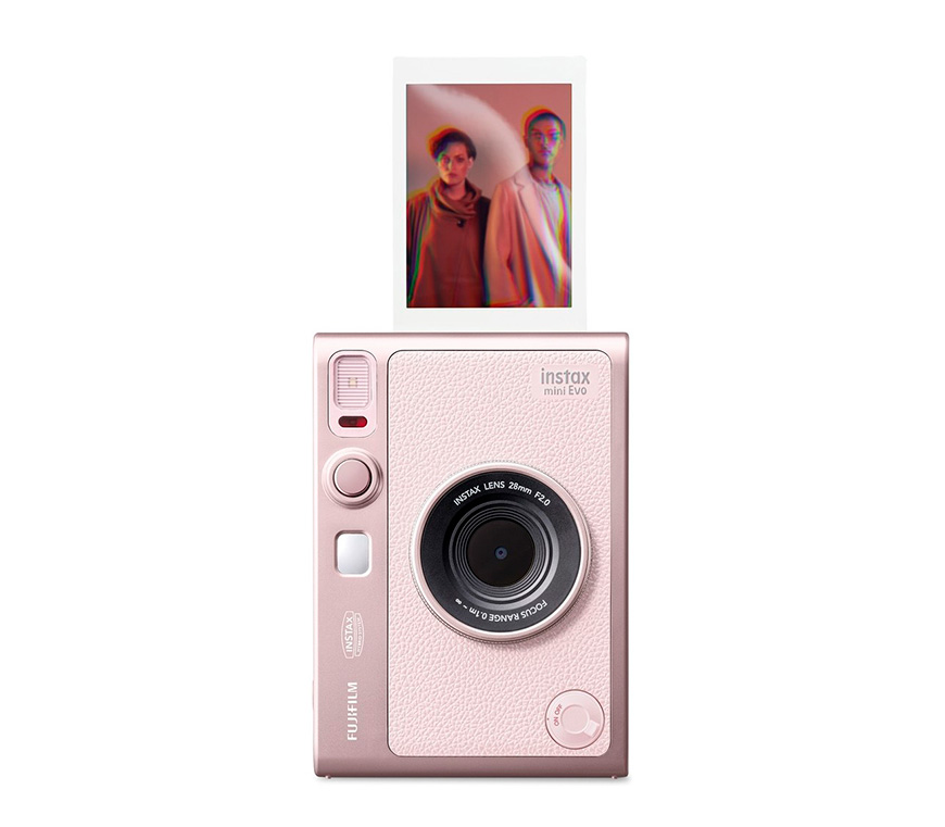 Фотоаппарат моментальной печати Fujifilm Instax MINI EVO, розовый