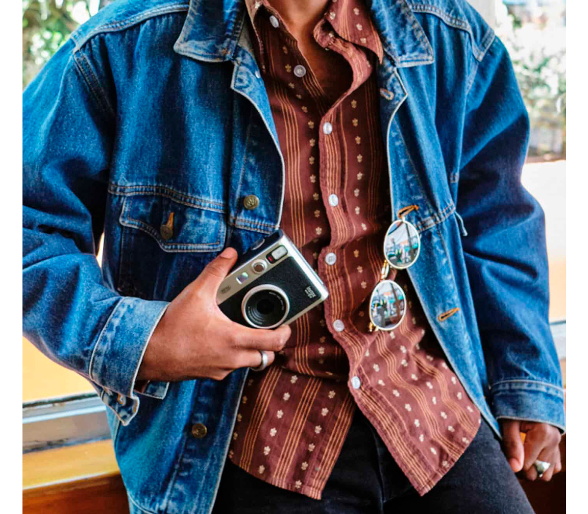 Фотоаппарат моментальной печати Fujifilm Instax Mini EVO, черный