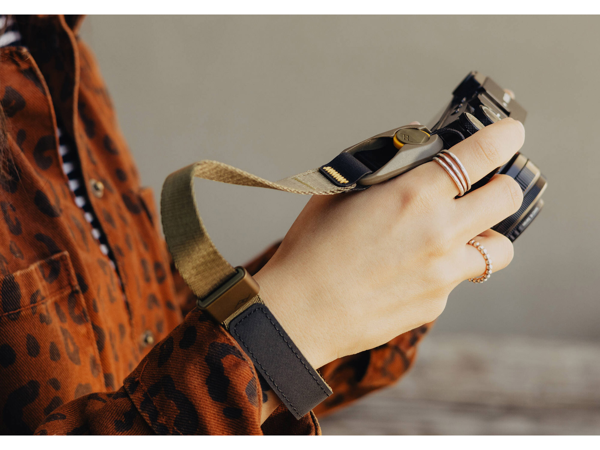 Ремень на запястье Peak Design Cuff, цвет Kelp, оливковый