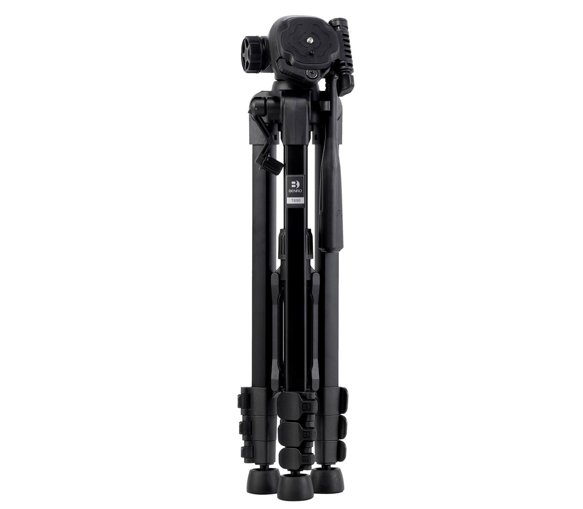 Штатив Benro T890+MH2N c головой и держателем для смартфона