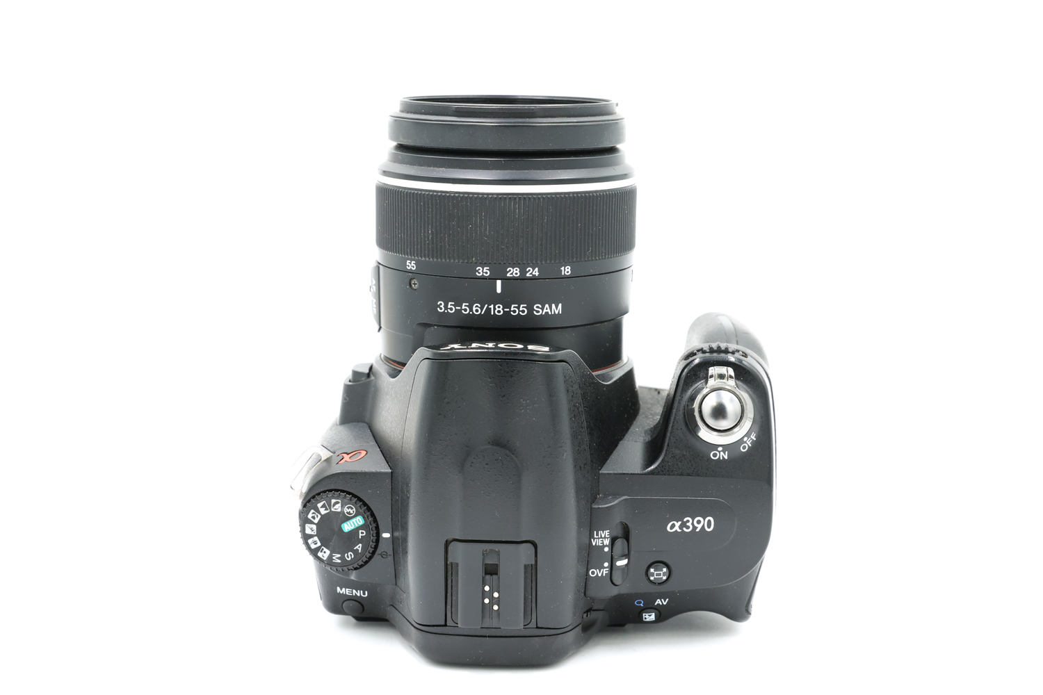 Зеркальный фотоаппарат Sony A390 Kit 18-55mm f/3.5-5.6 SAM (состояние 4) (б/у)