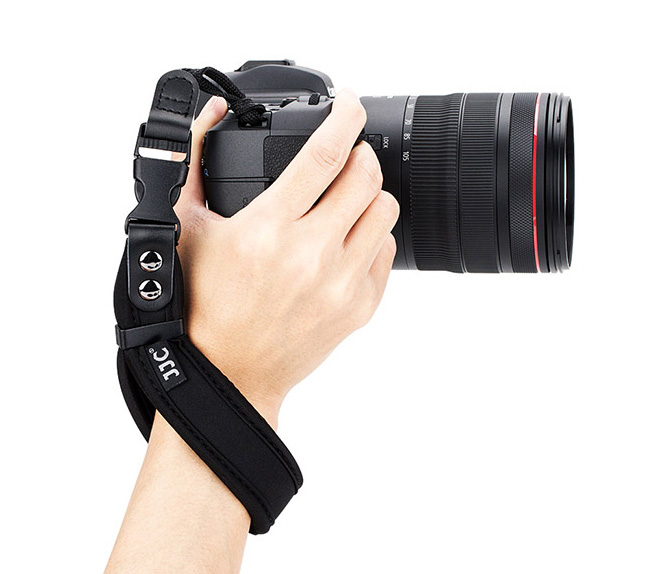 Ремень JJC ST-1 кистевой, неопреновый, черный