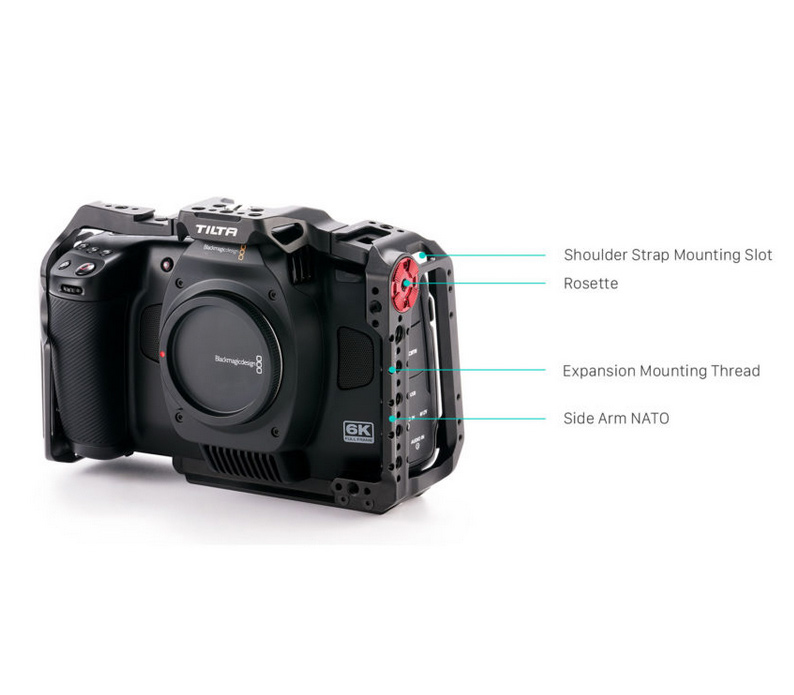 Клетка Tilta Full Camera Cage для BMCC 6K, черная