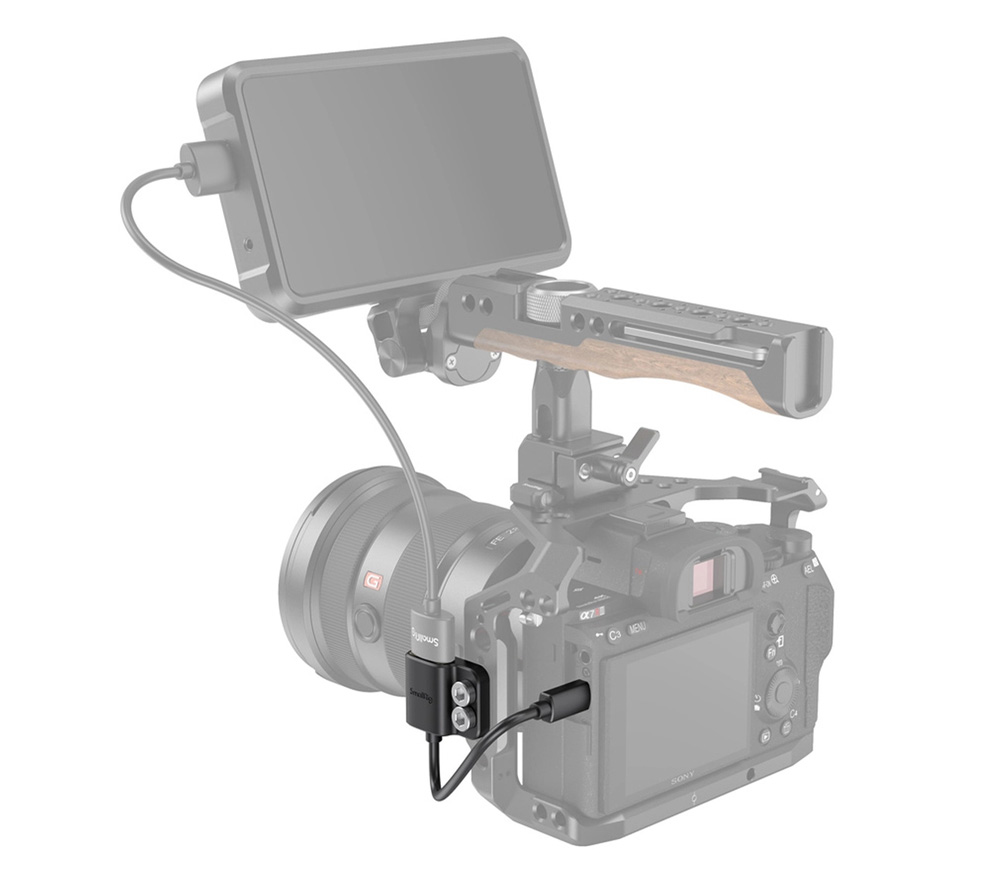Адаптер кабеля HDMI SmallRig 3021 (HDMI D to A) Ultra Slim 4K, с креплением