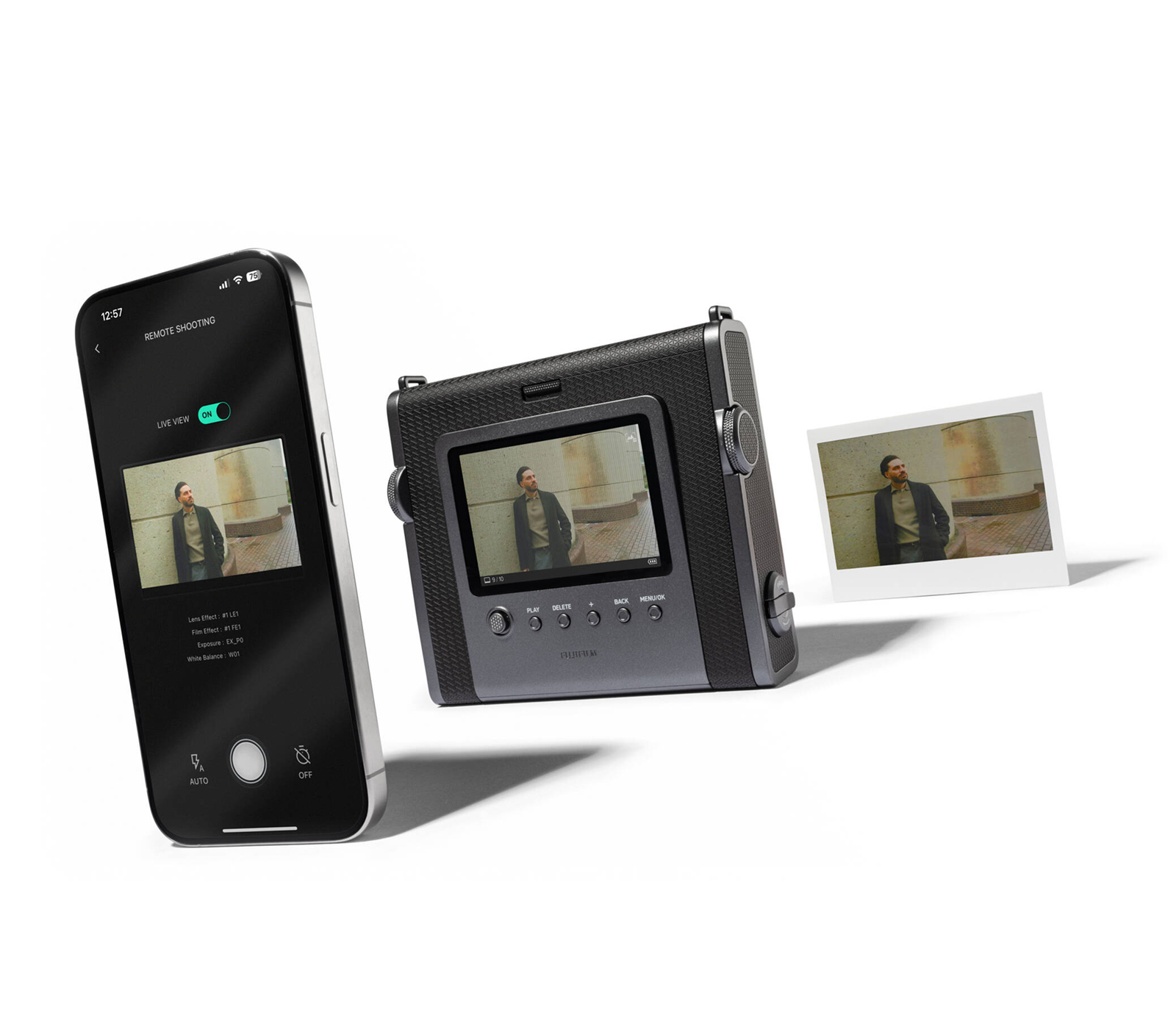 Фотоаппарат моментальной печати Fujifilm Instax WIDE EVO
