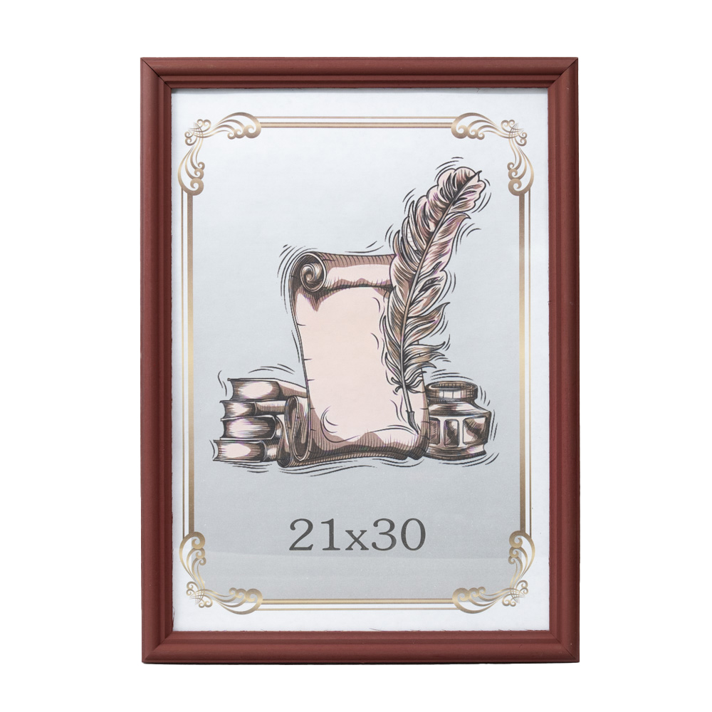 Фоторамка Baummann А4 21x30 см, сосна, красное дерево