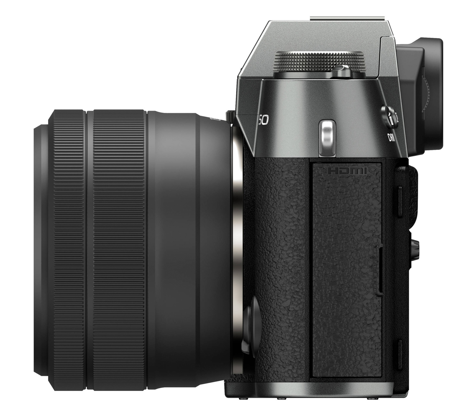 Беззеркальный фотоаппарат Fujifilm X-T50 Kit XC 15-45mm, угольно-серебристый (уцененный)