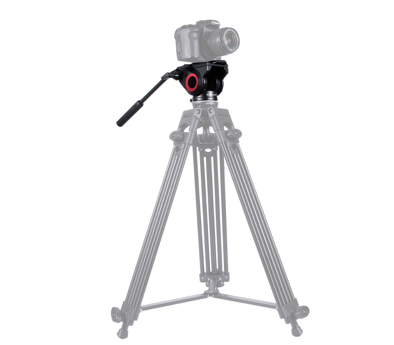 Штативная головка Puluz PU3501B Heavy Duty Video Fluid Head Large, до 10 кг