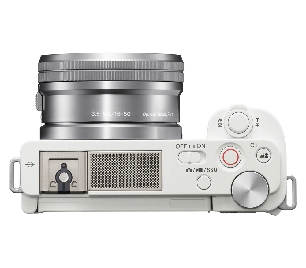 Беззеркальный фотоаппарат Sony ZV-E10 Kit 16-50mm, белый