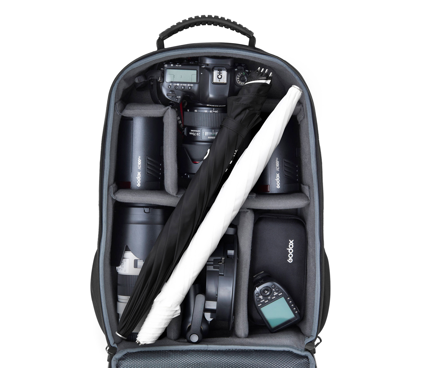 Комплект Godox AD100Pro Three Kit, 3х100 Дж + аксессуары