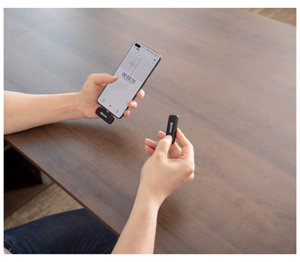 Беспроводная система Boya BY-WM3T2-U, цифровая 2.4 ГГц, 2 канала, Type-C (уцененный)