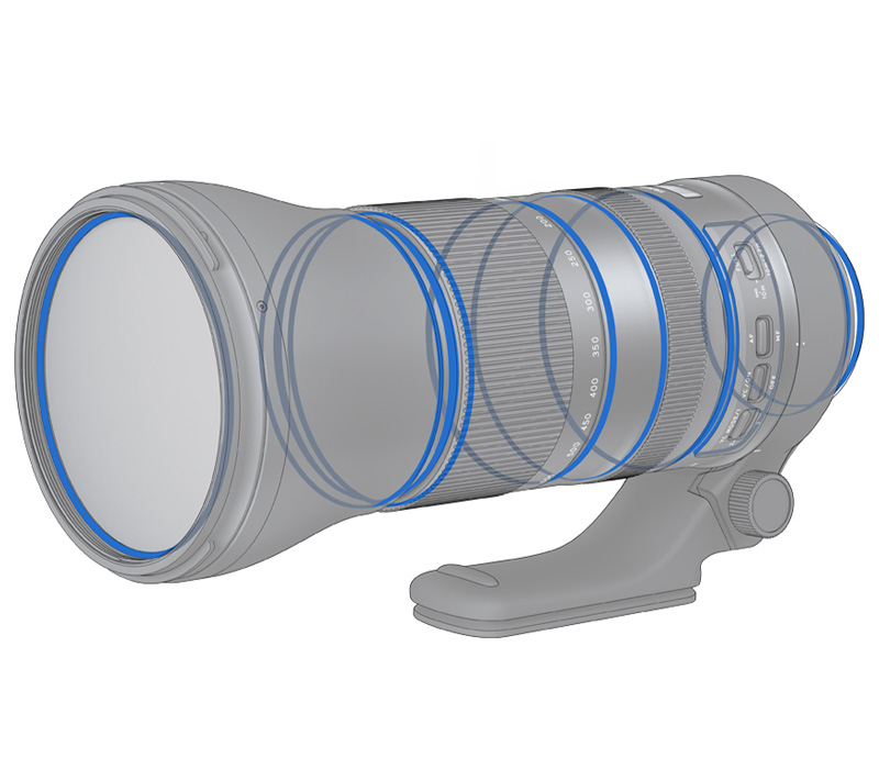 Объектив Tamron 150-600mm f/5-6.3 SP AF Di VC USD G2 Nikon F