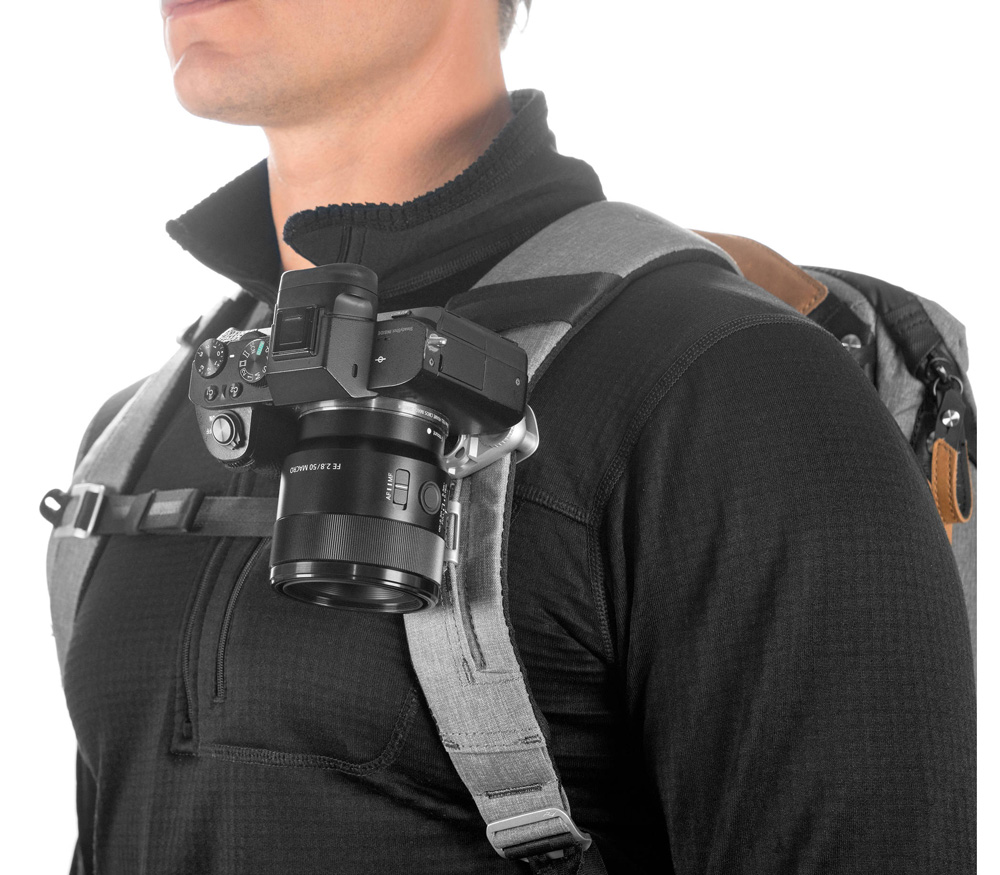 Крепление для камеры Peak Design Capture V3, без площадки, серебристое