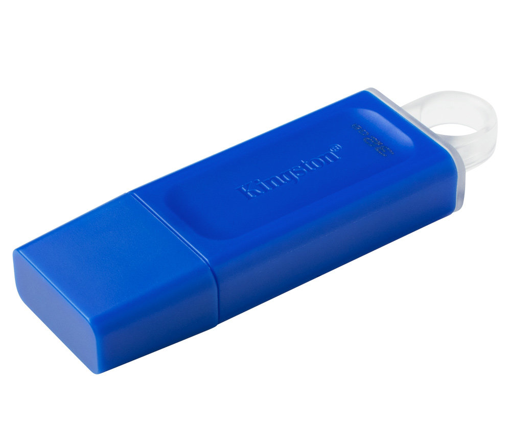 Накопитель Kingston USB3.2 Flash 64GB DataTraveler Exodia, синий